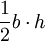 maths geometry triangle area formula